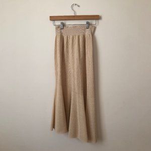 Knit Asymmetrical Skirt